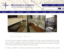 Tablet Screenshot of marmoraria-sp.com.br